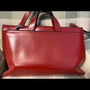 Leather briefcase